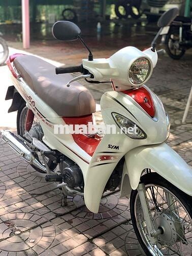 SYM Angela 50cc Trắng đỏ