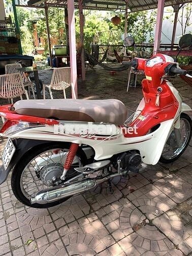 SYM Angela 50cc Trắng đỏ