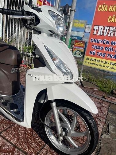 Honda Vision 2019 Trắng ngọc trinh áo lột keo