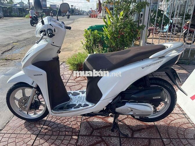 Honda Vision 2019 Trắng ngọc trinh áo lột keo