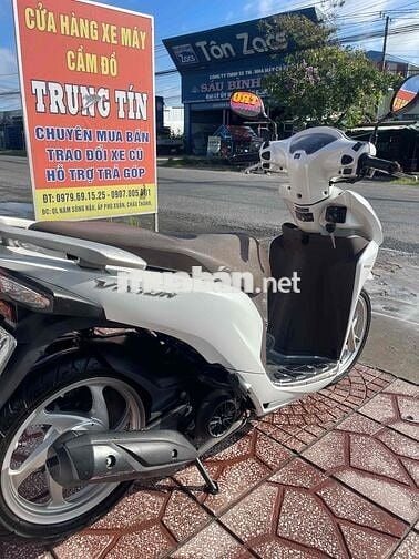Honda Vision 2019 Trắng ngọc trinh áo lột keo