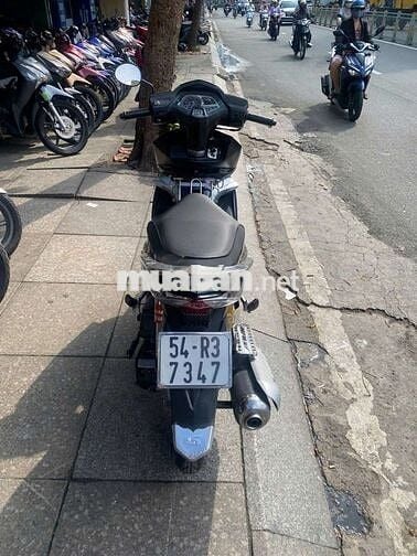 Honda Air Blade FI 2010 Đen Bạc