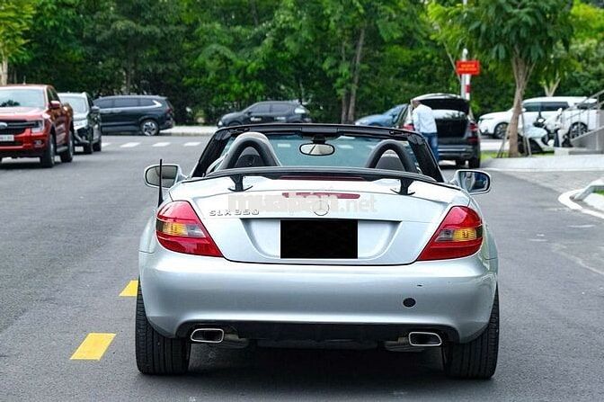 Mercedes SLK 350 Convertible 2009 Bạc 32.000km