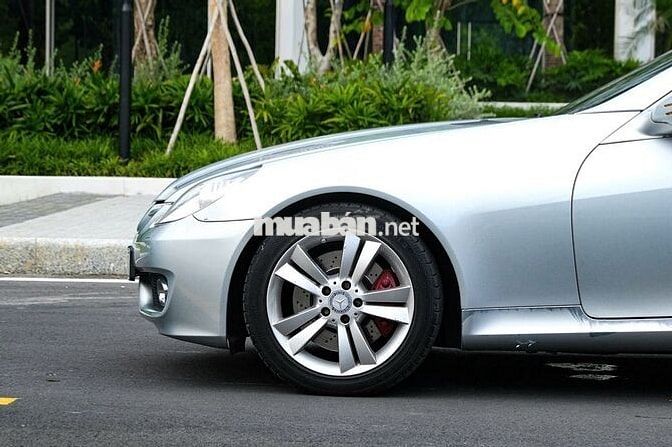 Mercedes SLK 350 Convertible 2009 Bạc 32.000km