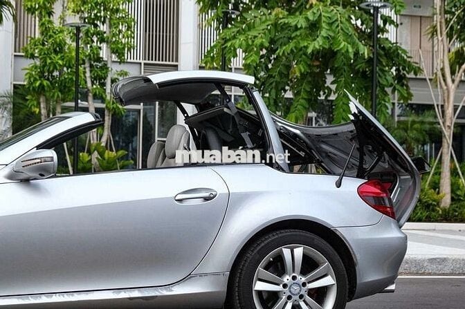 Mercedes SLK 350 Convertible 2009 Bạc 32.000km