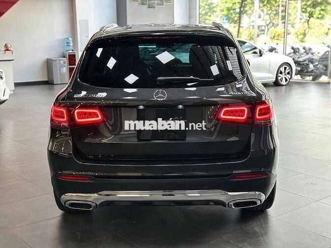 Mercedes GLC 200 4Matic 2021 Xám đen 27.000km