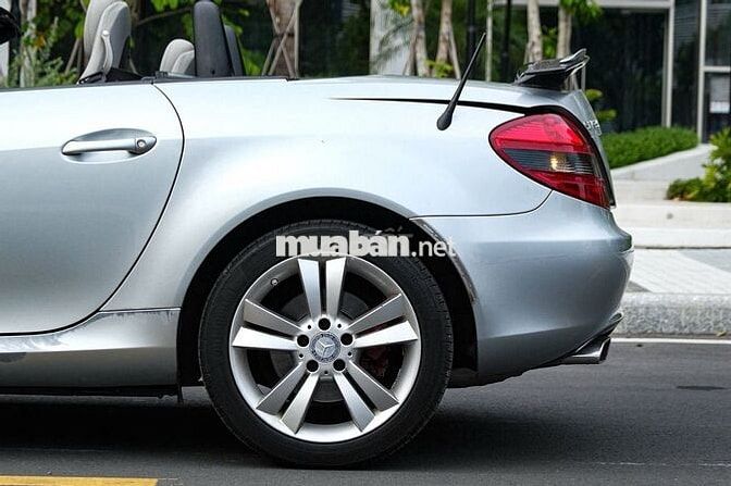 Mercedes SLK 350 Convertible 2009 Bạc 32.000km