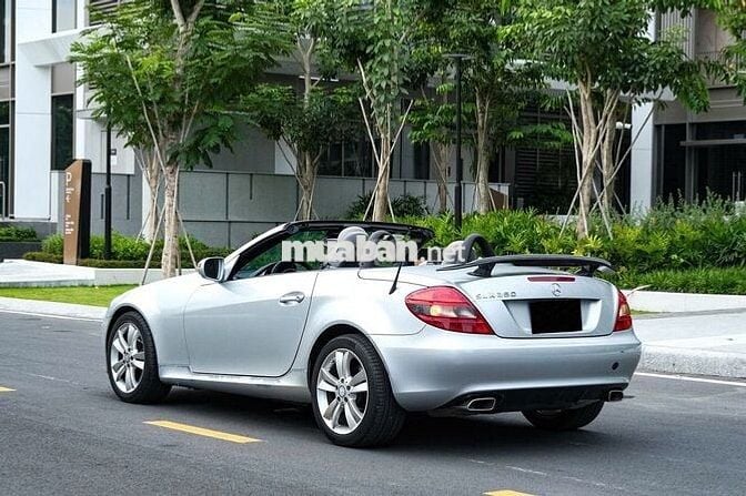 Mercedes SLK 350 Convertible 2009 Bạc 32.000km