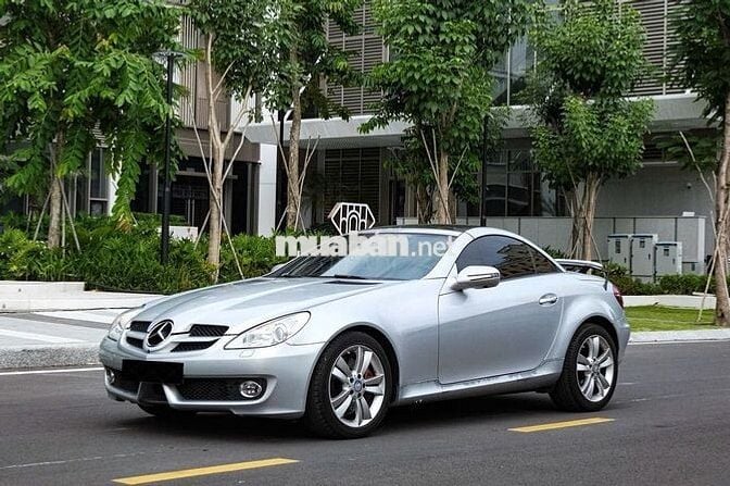 Mercedes SLK 350 Convertible 2009 Bạc 32.000km