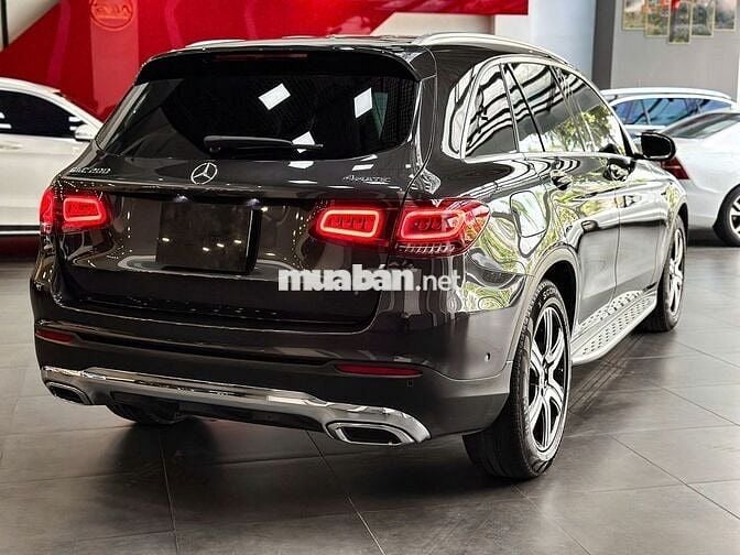 Mercedes GLC 200 4Matic 2021 Xám đen 27.000km