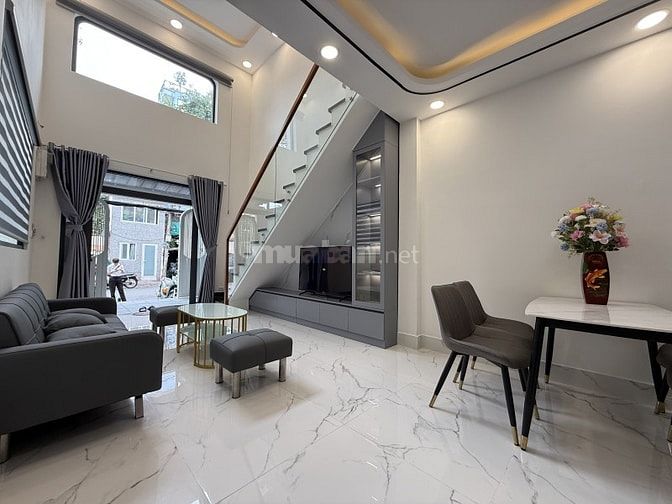 Cần bán nhà hẻm xe hơi 12m ngay Dương Bá Trạc Q.8 - 3,7m x 16m