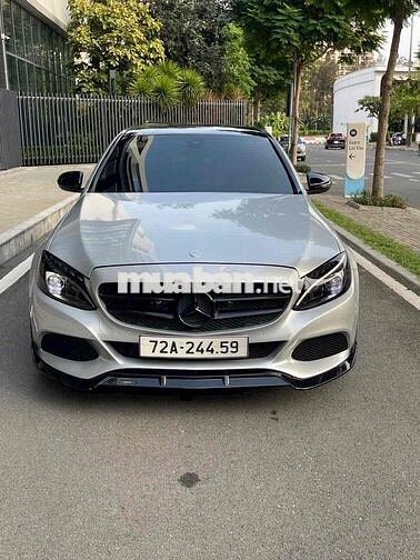 Mercedes C200 2015 Bạc 100000 km