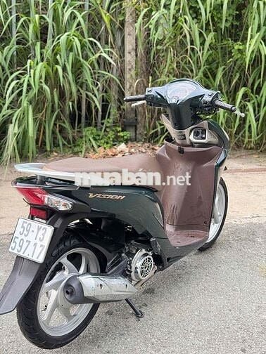 Honda Vision 2020 Smartkey Xanh rêu 14000 km