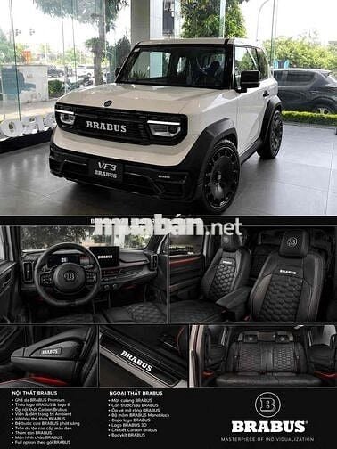VinFast VF3 Brabus Trắng