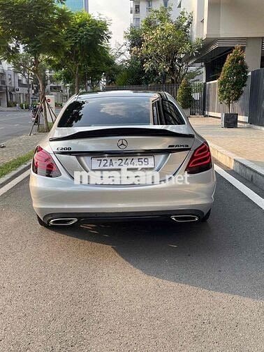 Mercedes C200 2015 Bạc 100000 km
