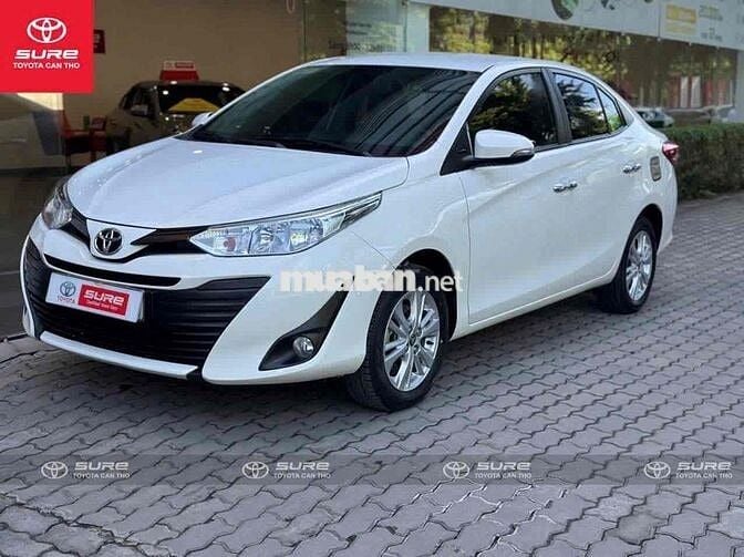 Toyota Vios E 2020 Số sàn Trắng chính hãng