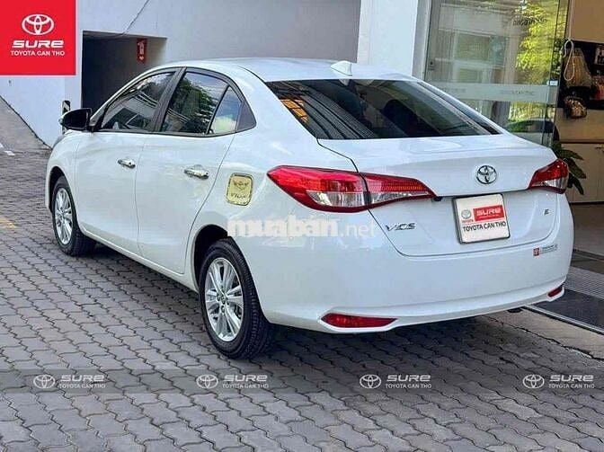 Toyota Vios E 2020 Số sàn Trắng chính hãng