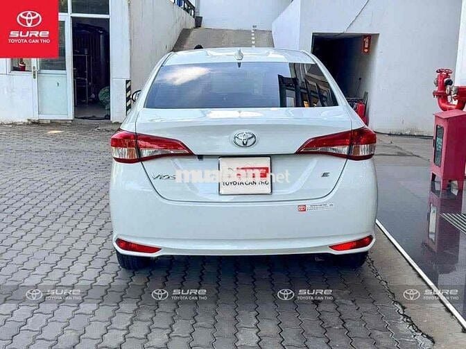 Toyota Vios E 2020 Số sàn Trắng chính hãng
