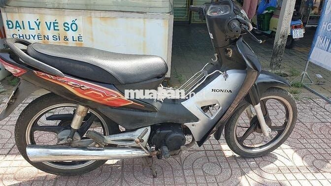 Honda Wave 50 2007 Đen-Xám Xe số