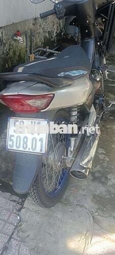 Honda Wave A 2012 Bạc IC Aterc, bình xăng Red Leo