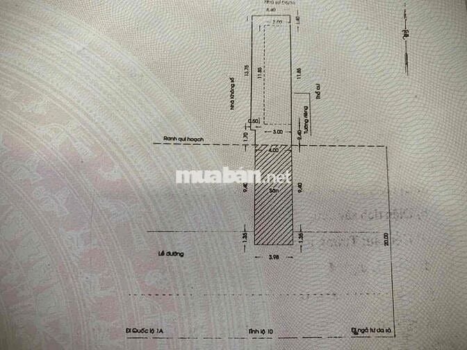 🏆 HÀNG HIẾM TỈNH LỘ 10 – MẶT TIỀN RỘNG 4,7M – NGAY CHỢ BÀ HOM – DÒNG T