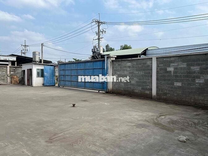 Nhà xưởng cho thuê 850m2 mặt tiền 25*35 cao ráo thông thoáng