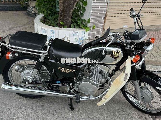Honda CD 125T Benly Đen 2 máy