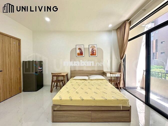 Ở NGAY CĂN HỘ BAN CÔNG Ở TRẦN QUANG DIỆU GẦN KỲ ĐỒNG AN NINH CAO