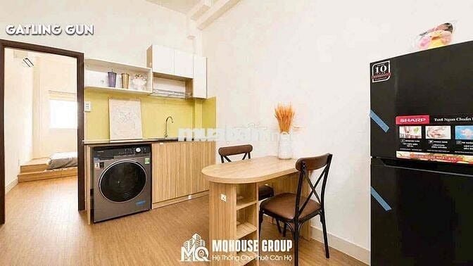 Căn hộ 2PN full nội thất đẹp đường Trần Hưng Đạo gần cầu chữ Y quận 5