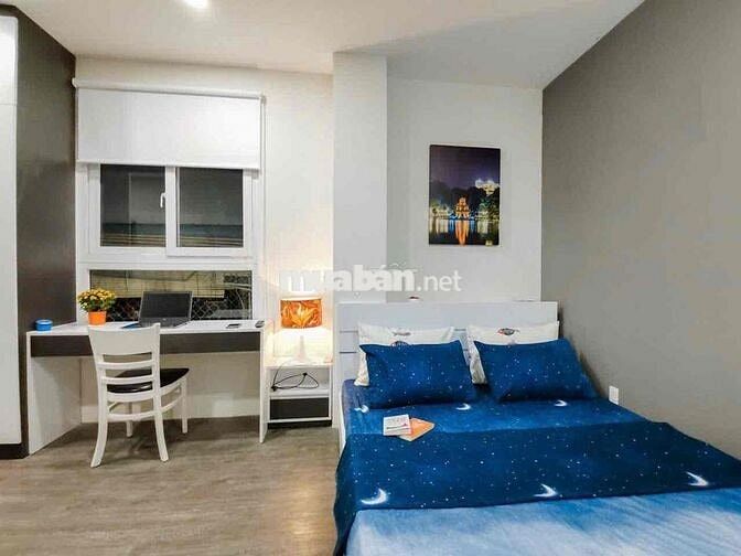 Cho thuê căn hộ mini full nội thất FREE xe,thang máy trống sẵn