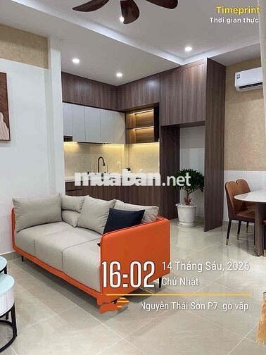 BÁN NHÀ NGUYỄN THÁI SƠN, GẦN CHỢ GÒ VẤP - 6m x 10m GIÁ 5 TỶ 68