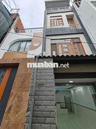 SÁT QUẬN 6 - NHÀ 4 TẦNG KINH DƯƠNG VƯƠNG KỀ AEON - CHỈ NHỈNH 3 TỶ