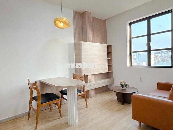 CĂN HỘ DỊCH VỤ MỚI XÂY, FULL NỘI THẤT, BAN CÔNG THOÁNG MÁT