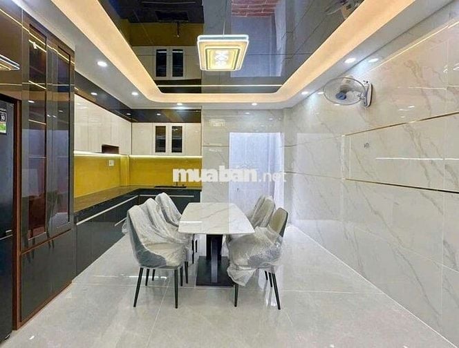 NHÀ MỚI,5 TẦNG, FULL NỘI THẤT, OTO NGỦ TRONG NHÀ, DTSD 274M² - 7,8TỶ 