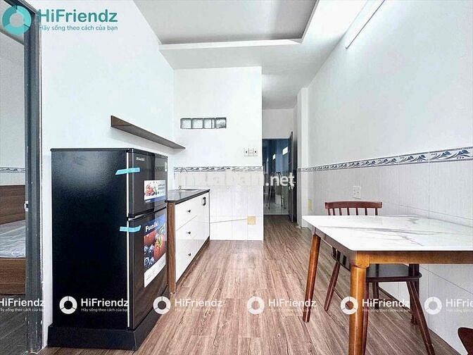CHO THUÊ 1PN BAN CÔNG - TÁCH BẾP FULL NỘI THẤT NGAY LÝ THÁI TỔ - Q10