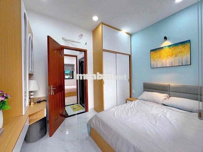 Cho Thuê Nhà Nguyên Căn Full Nội thất 2PN 2WC Mới Xây Ngay Trung Tâm