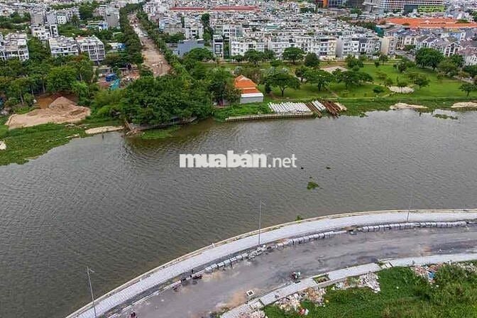 Bán đất lớn tuyệt đẹp 346,3m2 sát sông dòng tiền 35tr giá gần 65tr/m2