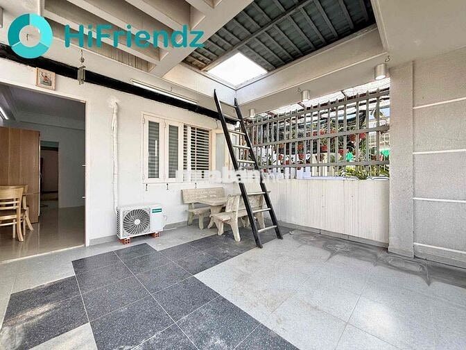 TRỐNG SẴN STUDIO BANCOL CÓ SÂN THƯỢNG SIÊU RỘNG - THOÁNG GẦN AEON MALL