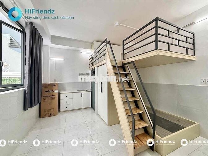 CHỈ 4TR4 FULL NỘI THẤT - DUPLEX  2 KHÔNG GIAN NGỦ NGAY ĐH VĂN LANG
