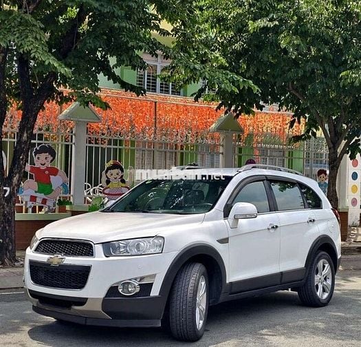 Chevrolet Captiva Sporty 2013 Trắng 7 chỗ