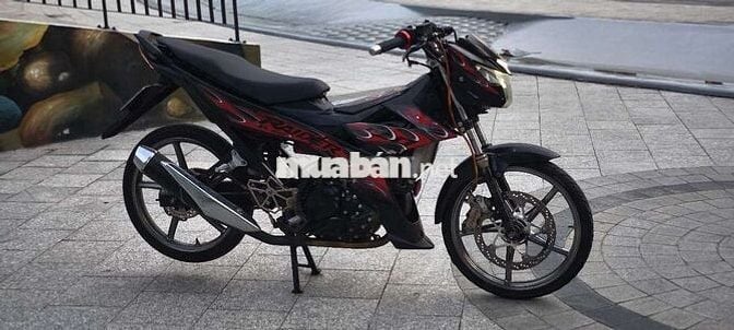 Suzuki Raider đang đi ecu relleo lòng ycs 