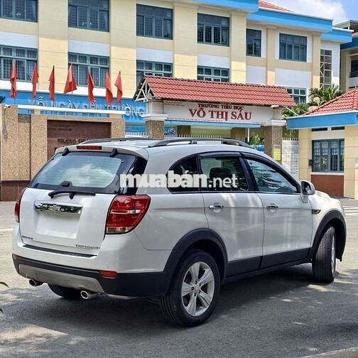 Chevrolet Captiva Sporty 2013 Trắng 7 chỗ