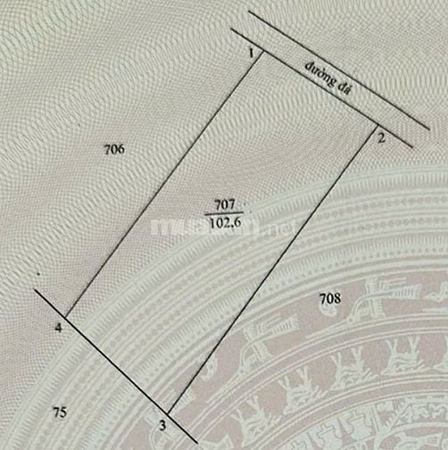 BÁN GẤP LÔ ĐẤT ĐẸP 102,6M² TẠI TIỀN GIANG – MẶT ĐƯỜNG ĐÁ