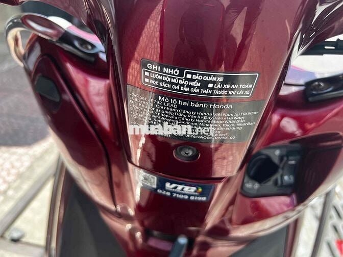 Honda Lead 125 2021 Smartkey Đỏ