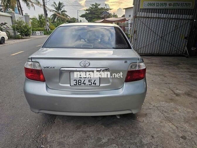 Toyota Vios G 2003 Số sàn Bạc