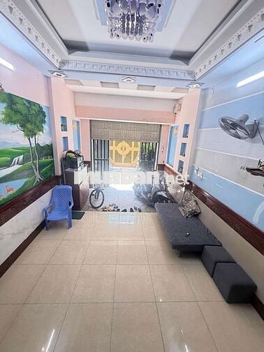 NHÀ MẶT TIỀN KHU PHÂN LÔ ĐỒNG BỘ - XE HƠI NGỦ TRONG NHÀ