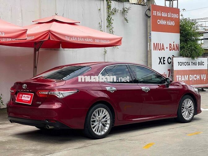 Toyota Camry 2.5Q 2020 Đỏ 49.000KM