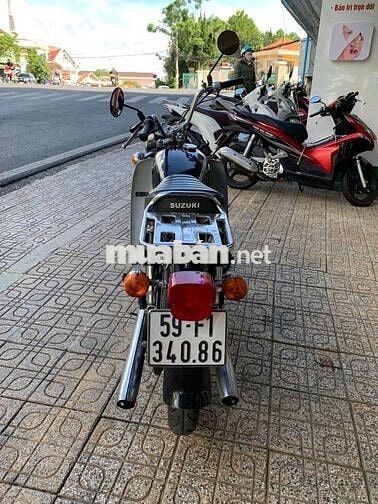 Suzuki K125 Đen 1 máy 2 bô Sơn zin