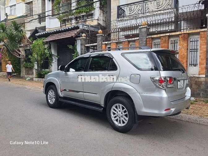 Toyota Fortuner 7 chỗ Xăng Số tự động Bạc