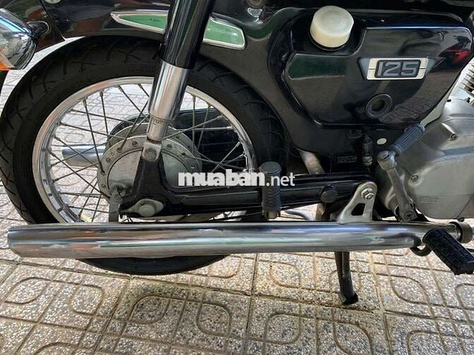 Suzuki K125 Đen 1 máy 2 bô Sơn zin